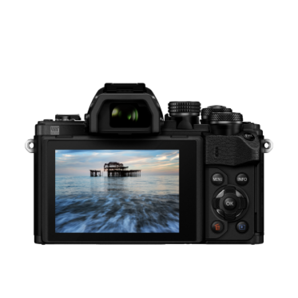 Цифрова системна камера OLYMPUS E-M10 Mark II Pancake Zoom 14-42 KIT Black/Black